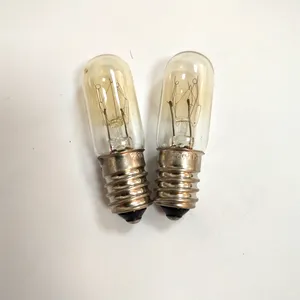 Vendita calda T16 E14 attrezzature in miniatura indicatore lampadina 220/260V6/10W forno a microonde lampadina sale lampada ad incandescenza lampadina