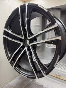 Roues en alliage d'aluminium forgé multi-branches RacingSpeed noires 5x100/5x108/5x112/5x114.3/5x120/6x139.7 Personnalisation PCD ET CB - Product Image 6