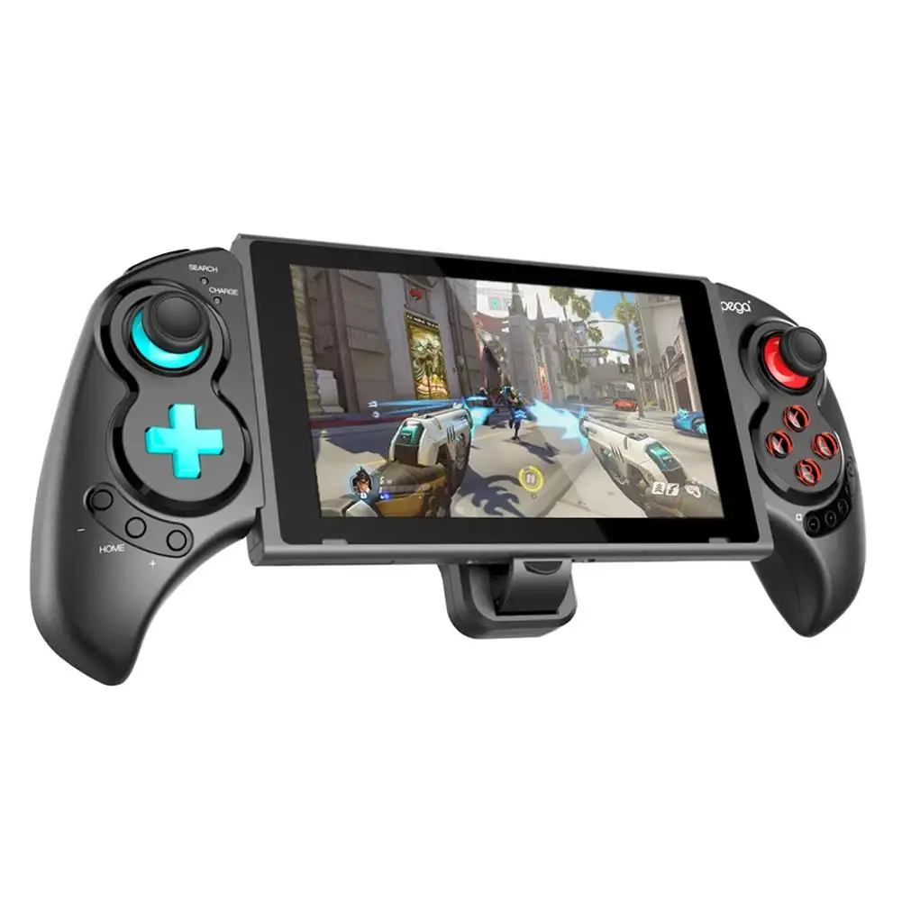 New IPEGA PG-SW029 Telescopic Bluetooth Gamepad Joystick for Switch PS3 Android PC 6-Axis Vibration Wireless Game Controller