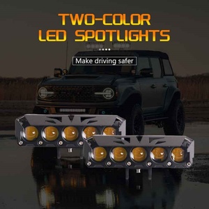 Sanvi 2024 Best Seller S005 Five Eye <b>Spotlight</b> Led Headlight Driving Bulb White Yellow Dual Color Led <b>Spotlight</b> Automotive Led - Product Image 6