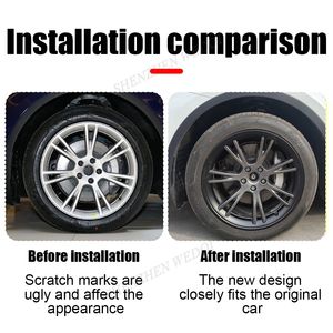 Enjoliveurs de roue ABS 19 pouces 4 pièces blancs pour <span class=keywords><strong>Tesla</strong></span> <span class=keywords><strong>Model</strong></span> <span class=keywords><strong>Y</strong></span>, enjoliveurs de moyeu de roue à couverture complète, enjoliveurs de moyeu à lame - Product Image 4