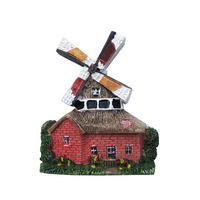 Souvenir Turistici con Monumenti Iconici Geografici Paesi Bassi Magneti per Frigorifero in Resina Sintetica 3D