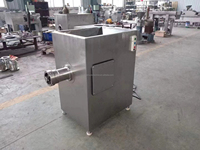 Nouvelle machine à hacher/broyer la viande industrielle pour boucher, poisson et poulet, acier inoxydable de qualité alimentaire, capacité de 150 kg/h