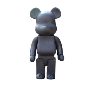 ชุดระบายสี DIY รูปหมีขาวดำสุดเท่ ของตกแต่งบ้าน รูปปั้นหมีเปล่า ของสะสมงานศิลปะ ของเล่นไวนิล PVC สำหรับเด็ก ของขวัญ DIY - Product Image 4