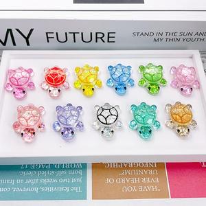 Mini figura de adorno de tortuga de dibujos animados, nuevo tamaño bonito, resina que brilla en la oscuridad, Tortuga, accesorios Diy, accesorios de tortuga, Widgets - Product Image 3