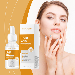 Suero Facial de Ácido Kójico y Cúrcuma, Esencia Iluminadora, Hidratante y Antiarrugas, 30 ml, para el Cuidado de la Piel en Casa - Product Image 5