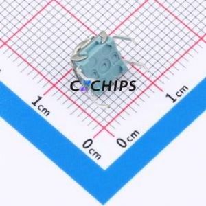 TC-1110-B Tactile Switch Through hole Component (THT) Switch Single Pole Single Throw Round Button 2N Through Hole - Product Image 2