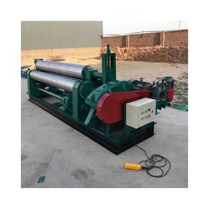 Ad alte prestazioni 4 piedi di lunghezza 3 rotolo di piastra usata di laminazione macchina prezzo piccola piastra in acciaio macchina di laminazione macchina piegatrice - Product Image 6