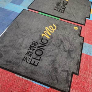 Tapis de sol d'ascenseur personnalisé avec logo, tapis d'entrée résistant à l'usure, tapis de logo d'ascenseur robuste - Antidérapant, anti-salissures et durable - Product Image 2