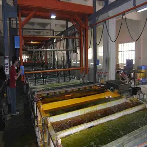 Penjualan pabrik peralatan galvanisasi elektroplating otomatis lini produksi mesin krom nikel