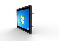 Monitor táctil único 2025, soporte de Metal estable, pantalla táctil capacitiva montada en la pared, pantalla de 15 ", Android para caja registradora POS