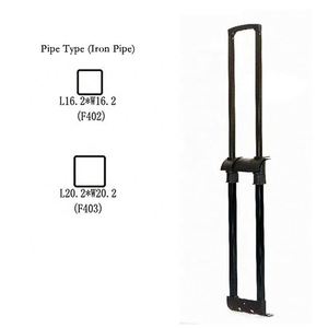 Giá rẻ nhôm hành lý phụ tùng kéo Rod xử lý kính thiên văn Vali xe đẩy xử lý - Product Image 2