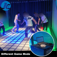 Piste de danse LED interactive d'intérieur, grille magnétique super fine, éclairage 144 pixels pour mariage, fête, DJ, taille personnalisable, modèle standard