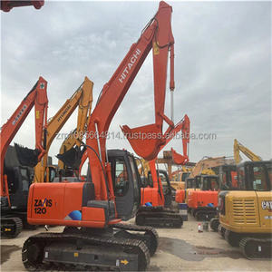 Excavatrice Hitachi ZX120 d'occasion, fabrication japonaise, moteur Isuzu, pompe hydraulique, faible consommation de carburant, à vendre - Product Image 2