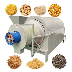 Pequeño tambor rotativo de turba, residuos de soja, lechada de sorgo, núcleo de arroz, Pellet, máquina seca de Metal para capacidad de 30 toneladas - Product Image 4