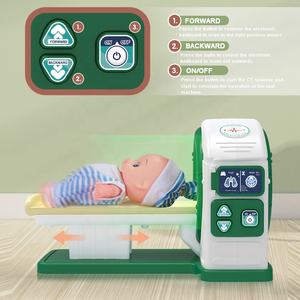 Juego médico para niños, máquina de CT, juguete de aprendizaje de simulación con pantalla de ordenador, juguetes de <span class=keywords><strong>doctor</strong></span>, casa de juego, 12 Uds. - Product Image 4