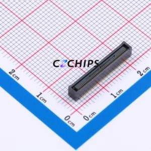 DF40HC(4.0)-90DS-0.4V(51) Board-to-Board & Backplane Connector SMD,P=0.4mm Connector 0.4mm Vertical Mount 2 300mA - Product Image 1