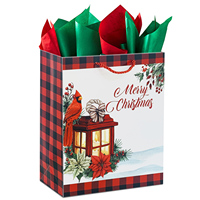 Custom Eco-Friendly Large Size White Cardboard Gift Bags Recyclable Photo Frame for Candle Christmas Holiday Retail Paperboard