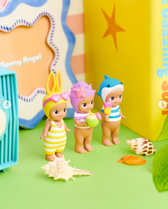 Série Vacances d'été : Boîte Mystère Style Baisé de Soleil – 6 Modèles Complet – Figurines Mini PVC Écologiques Kawaii – Adorables Requins - Product Image 5