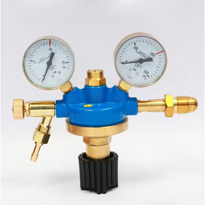 Régulateur de pression WQ 2,525 MPa, réducteur d'oxygène à deux étages, torche de soudage et de découpe - Product Image 1