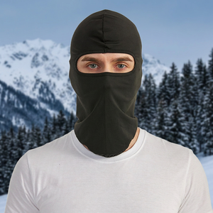 Cagoule personnalisable avec logo/image – Unisexe Adulte – Bonnets d'hiver pour sports de plein air, moto, cyclisme multifonctionnel, protection intégrale du visage - Product Image 3