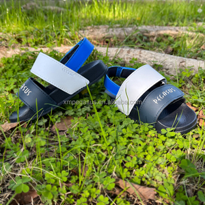 รองเท้าแตะชายหาดสำหรับเด็ก,ตะขอปรับได้สำหรับเด็กผู้ชายเด็กผู้หญิงรองเท้าแตะเล่นกีฬาใส่น้ำ - Product Image 2