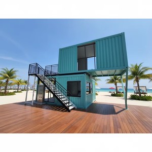บ้านเคลื่อนที่สำเร็จรูปโครงเหล็กแบบพกพาสมัยใหม่ บ้านวิลล่าขนาดเล็กแบบแพ็คสำเร็จ บ้านพักอาศัยแบบโมดูลาร์ บ้านคอนเทนเนอร์แบบถอดประกอบได้ - Product Image 4