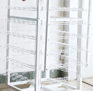 Điện thoại di động và phụ kiện cửa hàng kim loại sàn hiển thị đứng với móc cho đồ trang sức kệ trưng bày - Product Image 1