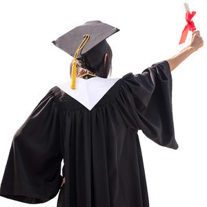 5 Stück/Los RubySub 72 Zoll Weiße Satin-Polyester Sublimations-Abschlussstolen Rohware - Product Image 6