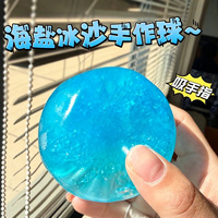2026 Tiktok Viral Slushy Squishy TPR Material Crunchy ASMR Sound Heavy Hand Feel Squeeze Ball Stress Reliever Stocking Stuffers