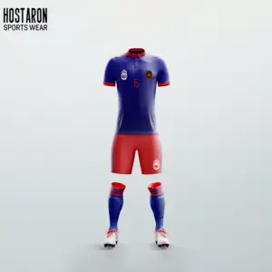 HOSTARON男士短袖足球服美式足球服新款设计透气足球服经典足球服