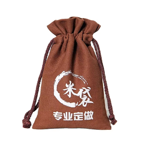 Bolsa Ecológica de Lona de Algodón con Cordón, Bolsa Promocional con Diseño Personalizado - Product Image 5