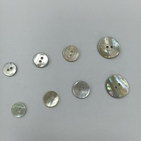 Botones Redondos de Concha de Agoya Masabenu Japonesa Importada de 2 Ojos para Suéteres de Mujer, Venta al por Mayor Personalizada