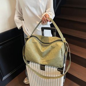 Customized Logo Unisex Travel Bags Large Capacity <b>Clothes</b> <b>Storage</b> Tote Bag Waterproof Silver PU Luggage Bags - Product Image 5
