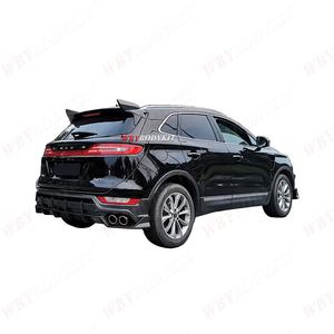 Pour la mise à niveau de Lincoln MKC feuille d'aile d'aile d'aile extérieure de voiture avec bande de porte <span class=keywords><strong>becquet</strong></span> aileron arrière aileron avant Kits de carrosserie - Product Image 3