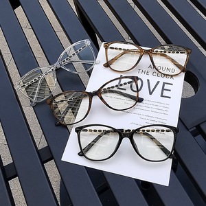 Monturas de Gafas de Ojo de Gato con Aro Completo, Lentes de Resina con Protección Anti Luz Azul, Ligeras y Modernas para Mujer, Gafas de Lectura - Product Image 3
