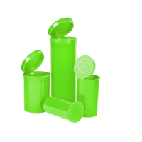 Flacons à bouchon pop personnalisés résistants aux enfants, colorés, 6dr, 13d, 19dr, 30dr, 60dr, 90dr, pour pilules
