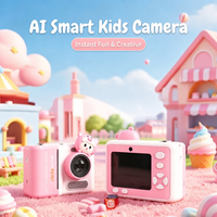 Appareil photo numérique miniature pour enfants, durable et sûr, adorable caméra selfie pour les tout-petits, cadeau d'anniversaire parfait, photos et vidéos HD.