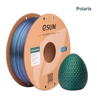 Filamento PLA Camaleón de 1.75mm, Brillante, Cambia de Color, Fácil de Imprimir, para Impresora 3D, Bobina de 1KG