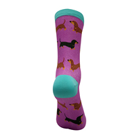 Chaussettes à la mode personnalisées OEM avec impression photo numérique Fashion Crew Sublimation pour hommes