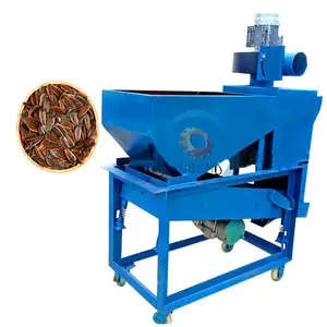 Sıcak satış çift katmanlı tohum elek ayçiçeği tohumları sıralama makinesi kavun tohumu eleme makinesi
