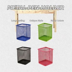 Multifunctional Sanpa Round Metal Pen Holder Container <b>Creative</b> Desktop Office Storage Box 9*9*10cm Online Wholesale Supplier - Product Image 2