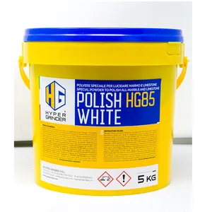 Hyper Grinder HG 85 putih marmer dan asam marmer poles Powder
