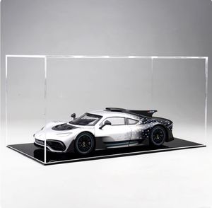 Modèle de voiture miniature Mercedes-AMG <span class=keywords><strong>ONE</strong></span> <span class=keywords><strong>1</strong></span>:18 en alliage d'aluminium, pièce de collection décorative, cadeau d'anniversaire personnalisé, jouet - Product Image 4