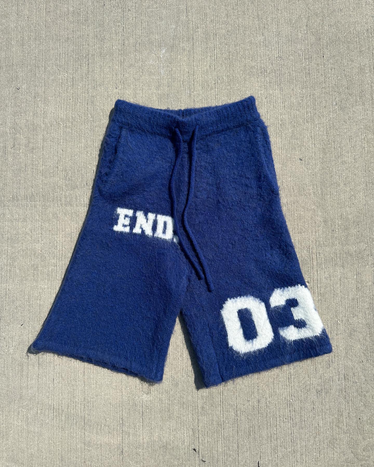 【todayful】mohair short pants Tudor
