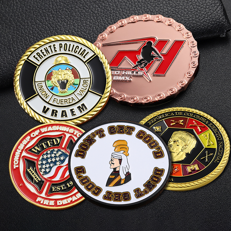 enamel challenge coin