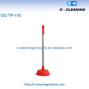 O-Cleaning <span class=keywords><strong>professionale</strong></span> 5.5 "stantuffo in gomma con manico in acciaio, scolo per bagno, stantuffo per lavello/cucina - Product Image 2