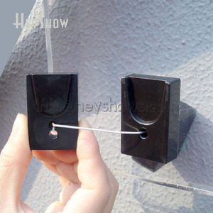 <strong>Dummy</strong> Anti-Theft Display Holder for Mobile Phones Waterproof Security Stand Black White Pull Wire Oval Rectangular Cellphone