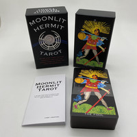Jeu de cartes Oracle personnalisé haut de gamme à bon prix, cartes Oracle personnalisées idéales avec emballage en boîte supérieure et inférieure