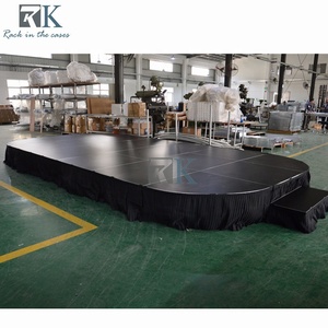 Escenario Móvil para Exteriores, Escenario Plegable de Aluminio, Plataforma de Escenario Portátil, Soporte OEM - Product Image 5